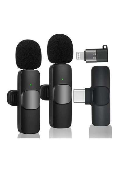 ELTRAZONE K9 Wireless Lavalier Microphone for Type-C Android Phones - Plug-Pl...