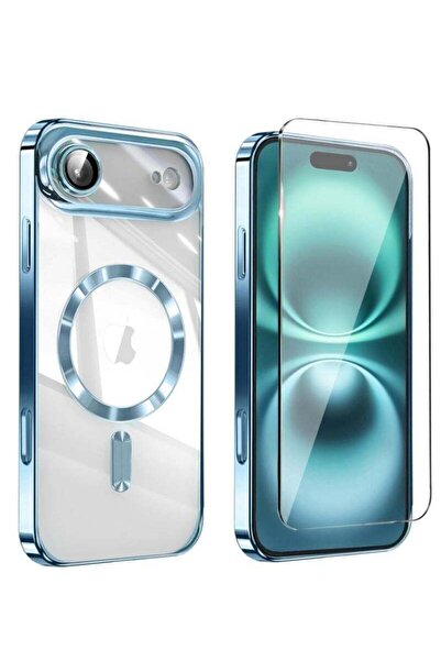ELTRAZONE iPhone 17 Air Clear Case Compatible with Magsafe + Tempered Glass |...