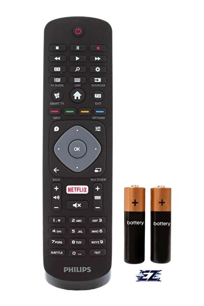 ELTRAZONE Replacement Remote Control for Philips Ultra Slim 4K Smart UHD LED TVs