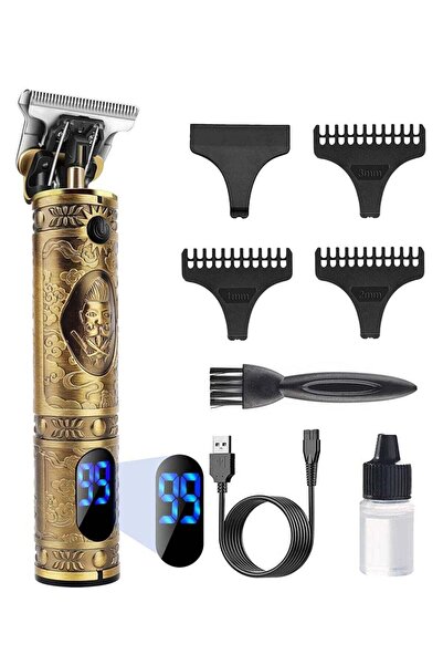 Generic Professional Beard Trimmer,Cordless Electric Self Hair Clippers with ...