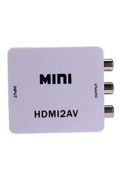 ELTRAZONE محول فيديو صغير من HDMI إلى AV/CVBS يدعم مخرجات NTSC وPAL، محول فيد...
