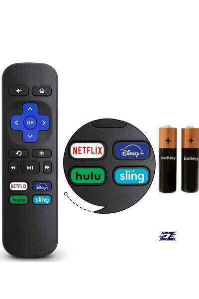 ELTRAZONE Remote Control for Roku Express, Premier, 1, 2, 3, 4 (HD, LTE, XS, ...