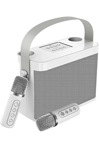 YS -219 Bluetooth Karaoke Speaker System with Dual Wireless Microphones – Pow...