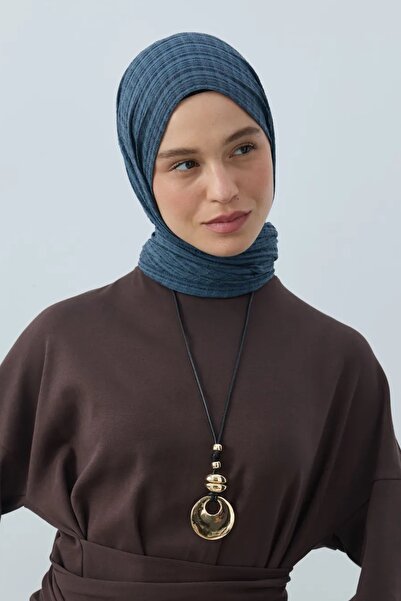 Modakaşmir Misto Cotton Series Shawl Petrol