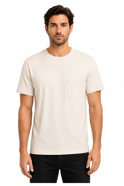 Mavi M0613540 Pocket T-Shirt Men's T-Shirt White