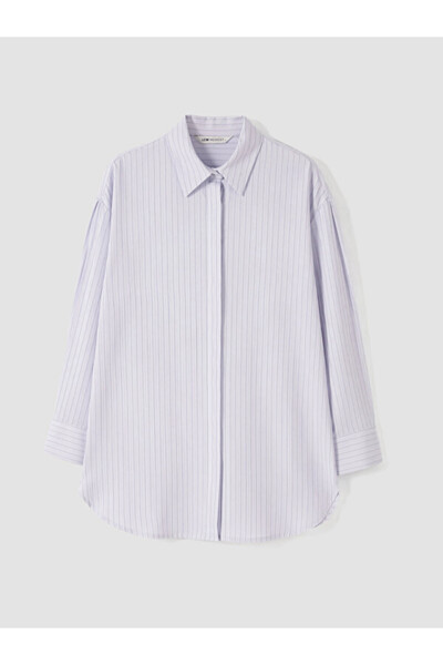 LC Waikiki Striped Modal Blend Women's Shirt Tunic