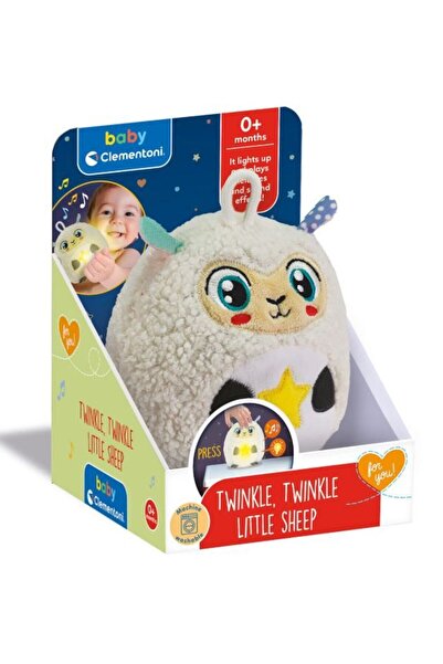 Baby Clementoni Βρεφικό Παιχνίδι Προβατάκι  "Twinkle Twinkle " με Φως και Ήχο...