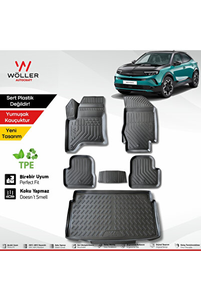 wöller Opel Mokka Paspas Bagaj Havuzu Set Hybrid 2025 Sonrası Uyumlu 3d Ultra...