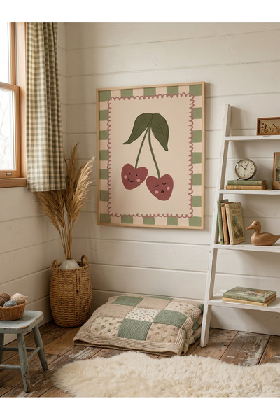 Creatick Design İskandinav Tarzı Masif Ahşap Çerçeveli Çocuk ve Bebek Odası M...