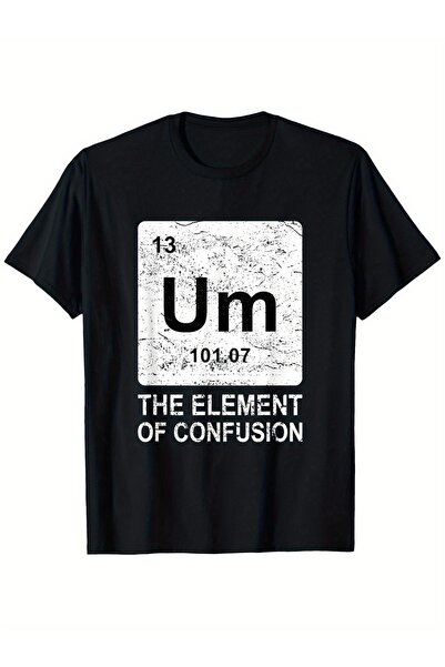 NOURAM قميص كاجوال بأكمام قصيرة من Chaos Elements Humorous Chemistry - تصميم ...