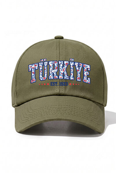 l'eivor Turkey 1923 Special Tile Design Printed Cotton Hat