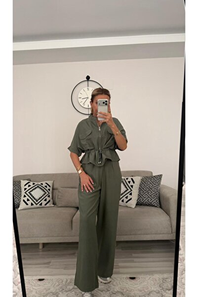İNVİSUS Short Sleeve Jacket and Pants Set
