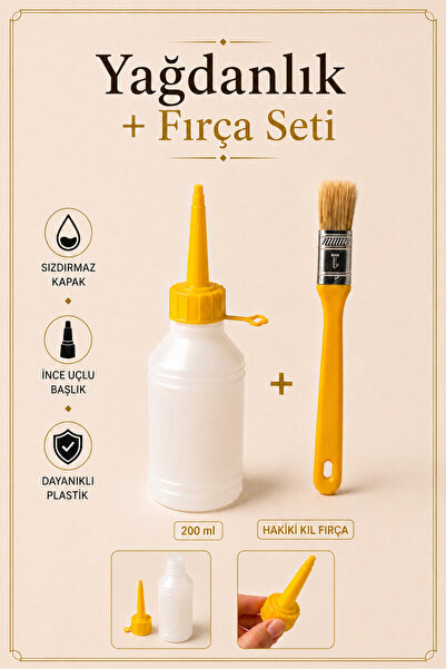 COMFORTSTEP Plastic Oil Brush Set