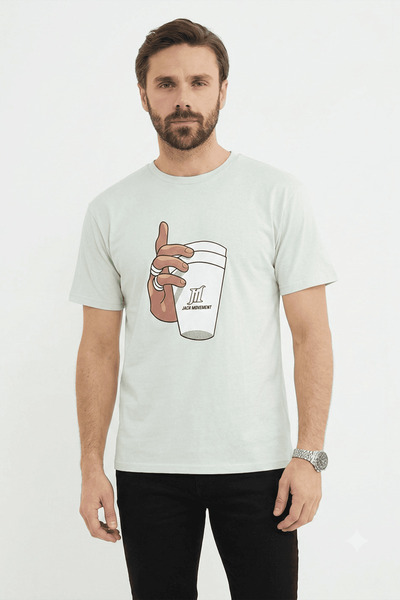 Fulla Moda Printed Crew Neck T-Shirt