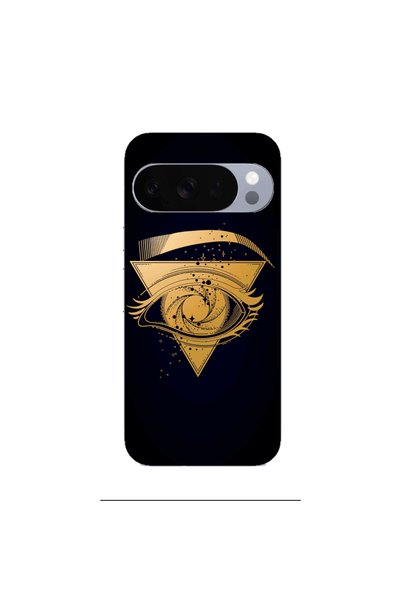 Other Google Pixel 10 Pro Triangular gold eye Transparent Silicone TPU Θήκη