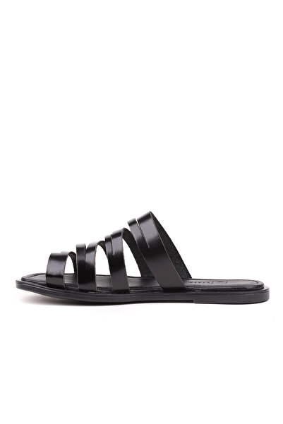 stato Loren Genuine Leather Multi-Band Women's Slipper