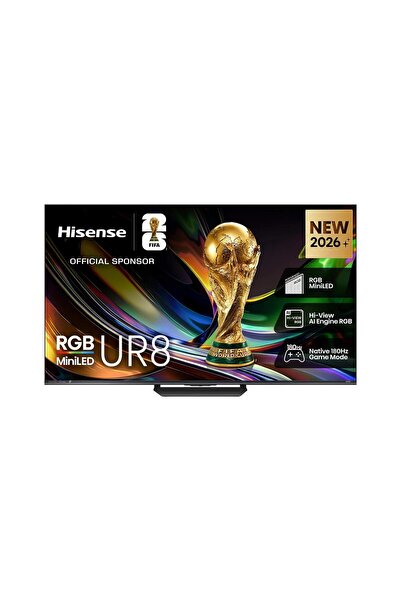 Hisense 65UR8S RGB MiniLED ULED Smart TV 4K 180 Hz