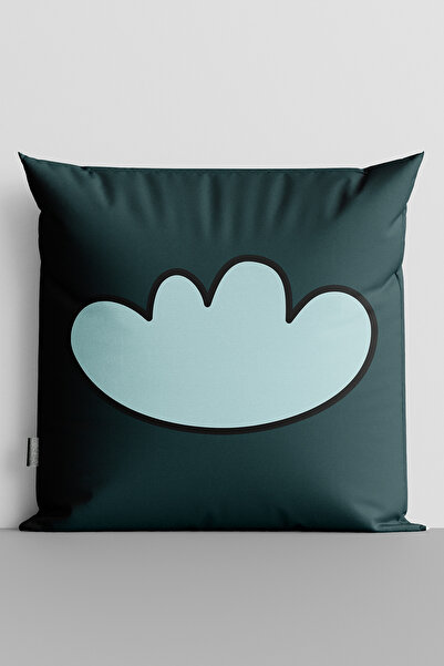 TicaretJet غطاء وسادة مطبوع رقميًا على الوجهين من Popart Cloud - 151