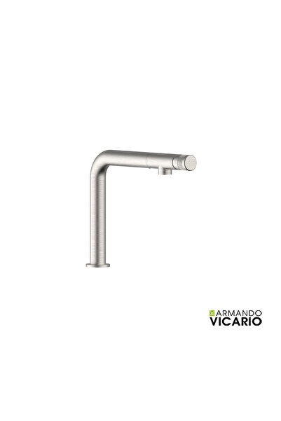VICARIO Βρύση Νεροχύτη Κουζίνας Λυνέα Φινίρισμα Inox 400741-110