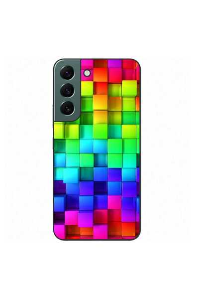 OEM Калъф, съвместим със Samsung Galaxy S22+ Plus, силиконов гел TPU, с шарка...