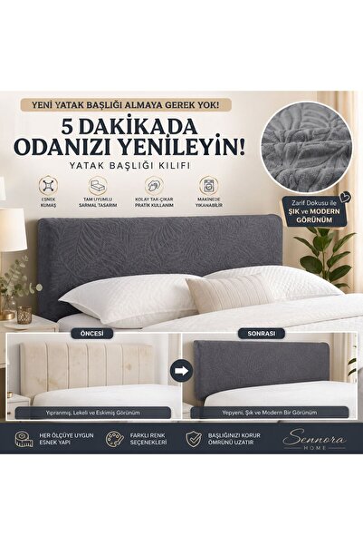 SENNORA Baza Yatak Başlık Kılıfı