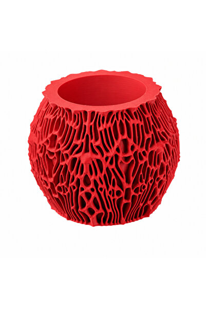 PrintForge Vaza Terra, PrintForge®, printata 3D, 15x15x15 cm, fabricata din P...