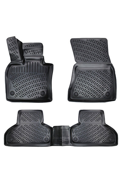 Umbrella Set de covorașe auto din cauciuc tip tavă pentru BMW X6 F16 2014-2019