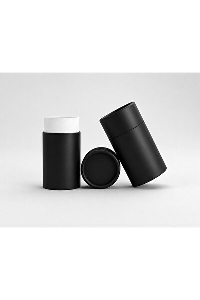 aybaş kağıtçılık 9x14 cm (1 Adet) Siyah Kapaklı Hediyelik Silindir Kutu, Sert...