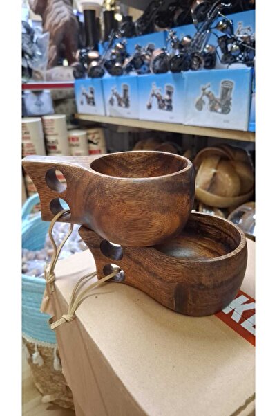 lunava hediyelik Kuksa ahşap bardak