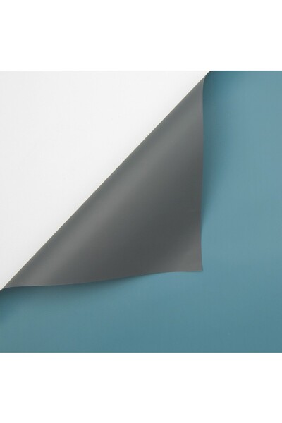 OEM Bicolor Plastic Cellophane Emerald Gray 58x58 cm