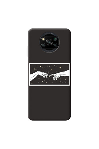 Other Xiaomi Poco X3 /X3 Pro Touch Black Colored Silicone TPU Θήκη