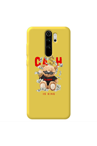 Other Xiaomi Redmi Note 8 Pro Cash is king Yellow Colored Silicone TPU Θήκη