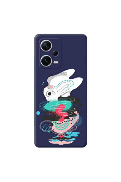 Other Xiaomi Poco X5 Abstract 50 Dark blue Colored Silicone TPU Θήκη