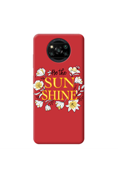 Other Xiaomi Poco X3 /X3 Pro Sun Shine Red Colored Silicone TPU Θήκη