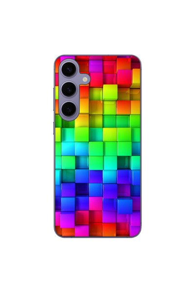 OEM Калъф, съвместим със Samsung Galaxy S24 Plus, силиконов гел TPU, с шарка ...