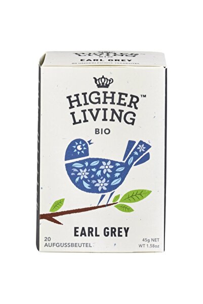 HIGHER LIVING Ceai negru Earl Grey 20 plicuri,