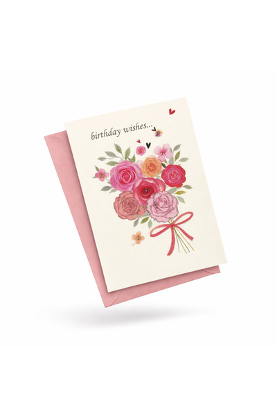 OEM Gift Cards with Multicolor Cardboard Envelope 13.5x9.5 cm