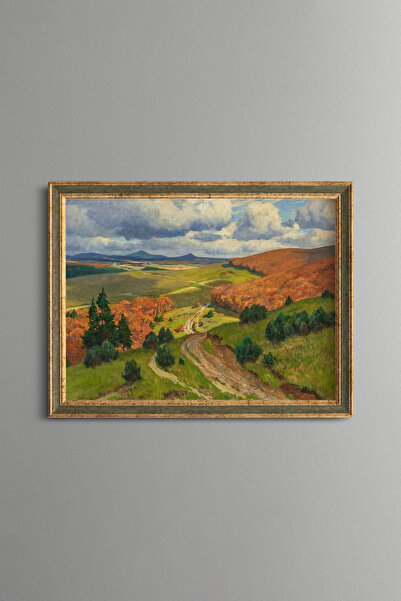 epiqart Landscape - Vintage Patterned Painting - Fine Model