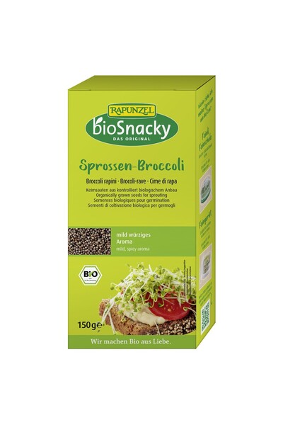 BioSnacky Rapunzel Seminte de broccoli pentru germinat,