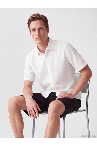 LC Waikiki Esvab • Modern & Distinctive Standard Fit Men's Textured Shirt