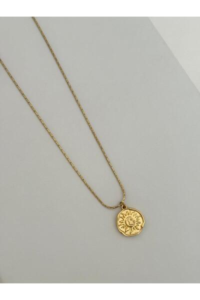XUPING JEWELRY Special Design Medallion Model Round Xp Gold Color Necklace