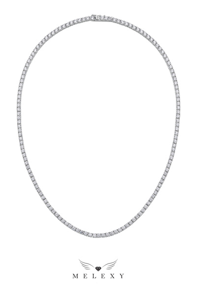 MELEXY 925 Ayar Gümüş 3 mm Suyolu Kolye