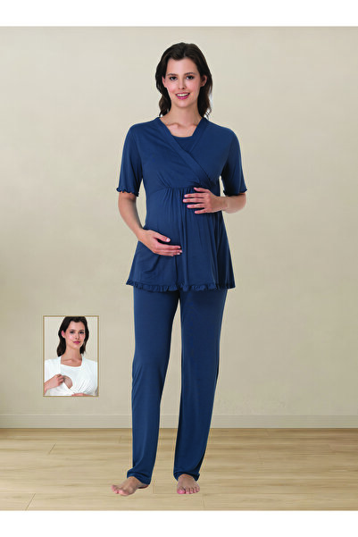 by İGP Maternity Pajama Set with Breastfeeding Feature