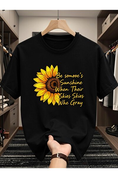 17 seramik Men's Plus Size Short Sleeve T-Shirt Casual Round Neck Letter & Ge...