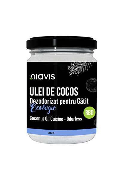 Niavis Ulei de Cocos Dezodorizat pentru Gatit (RBD) /Bio 500ml