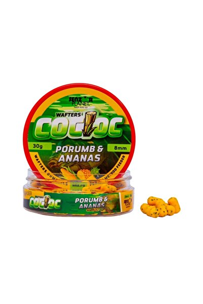 Senzor Planet COCIOC WAFTERS DUMBELLS ΚΑΛΑΜΠΟΚΙ & ΑΝΑΝΑΣ (ΚΙΤΡΙΝΟ) 8mm 30g