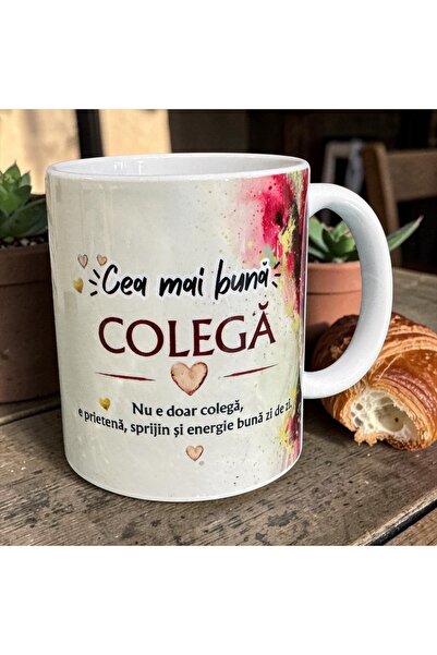 hiperborea Cană cadou „Cea mai bună colegă”