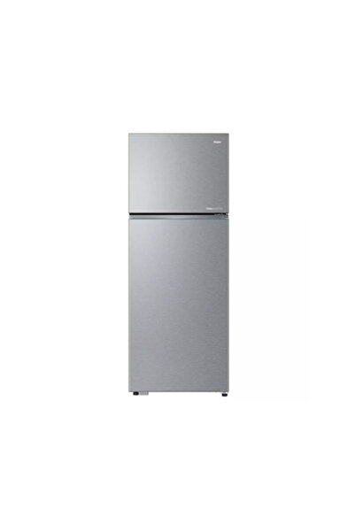Haier Two-Door Refrigerator, 473 Liters, 16.7 Cubic Feet, Silver - HRF-672VCF...