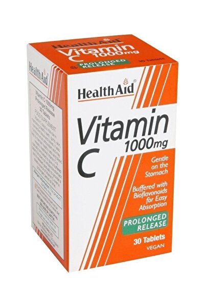 Health Aid Vitamin C 1000mg, Prolonged Release, 30tabs