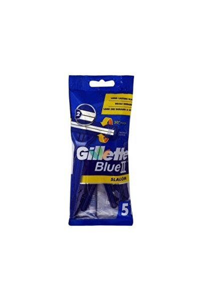 Gillette Blue II Slalom Ξυραφάκια Με Κινούμενες Κεφαλές 5 Τεμάχια